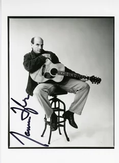 James Taylor autograph