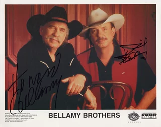 The Bellamy Brothers autograph