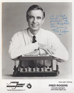 Fred Rogers autograph