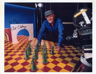 Art Clokey autograph