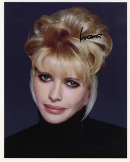Ivana Trump autograph