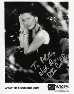 Rita Coolidge autograph