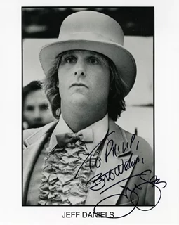 Jeff Daniels autograph