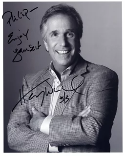 Henry Winkler autograph