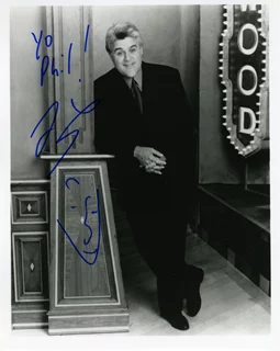 Jay Leno autograph