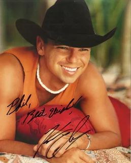 Kenny Chesney autograph
