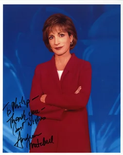 Andrea Mitchell autograph