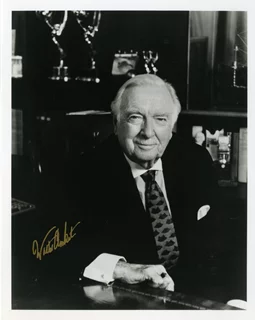 Walter Cronkite autograph