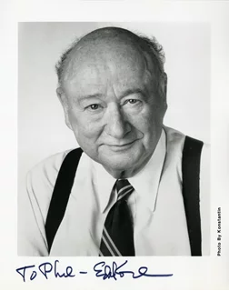 Ed Koch autograph