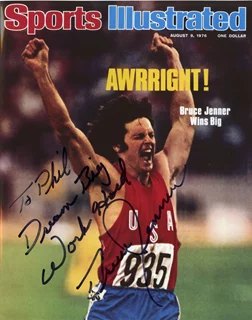Bruce Jenner autograph