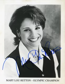 Mary Lou Retton autograph