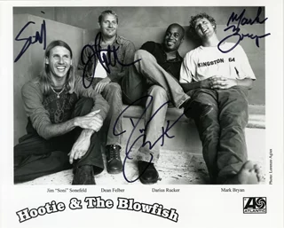 Hootie and The Blowfish autograph