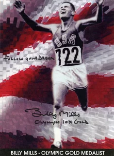 Billy Mills autograph