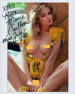 Hope Marie Carlton autograph