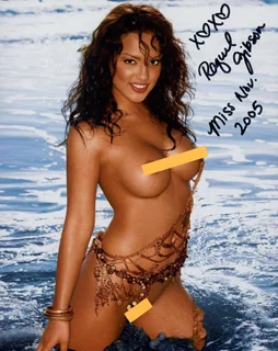 Raquel Gibson autograph