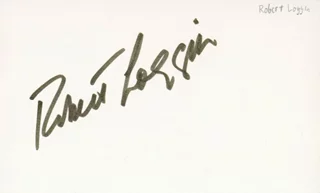 Robert Loggia autograph