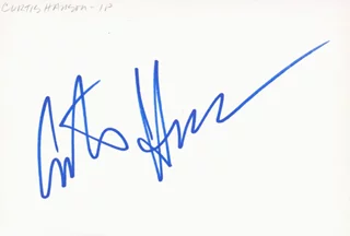 Curtis Hanson autograph