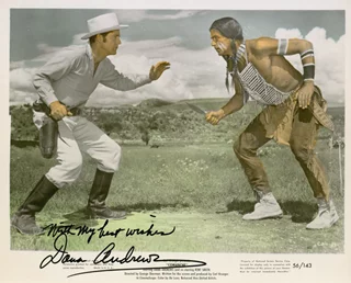 Dana Andrews autograph
