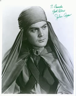 John Agar autograph