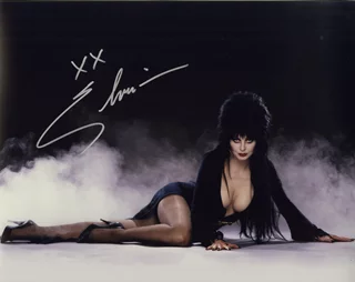 Elvira autograph