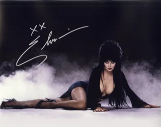Elvira autograph