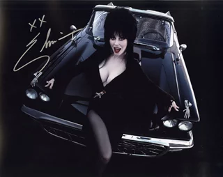 Elvira autograph