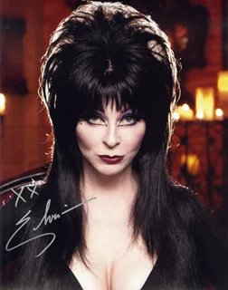 Elvira autograph