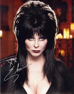 Elvira autograph