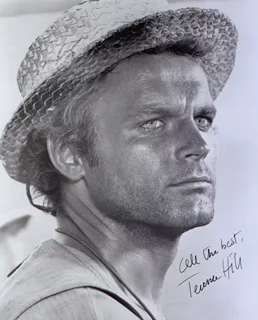 Terence Hill autograph