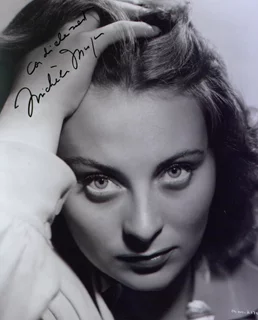 Michele Morgan autograph