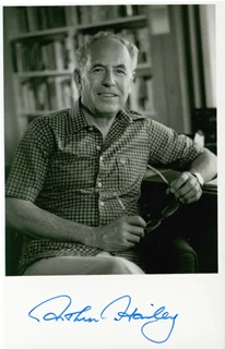 Arthur Hailey autograph