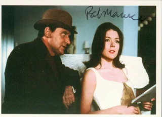 Patrick MacNee autograph
