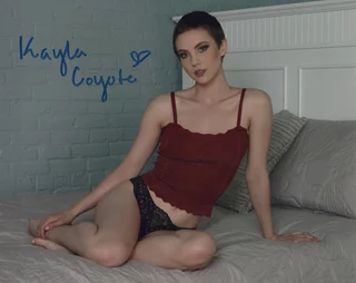 Kayla Coyote autograph