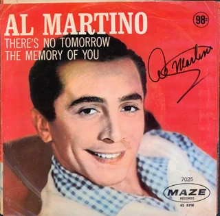Al Martino autograph