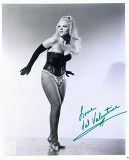 Val Valentine autograph