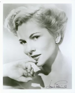 Joan Fontaine autograph