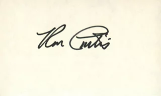 Ken Curtis autograph
