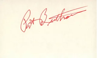 Pat Buttram autograph