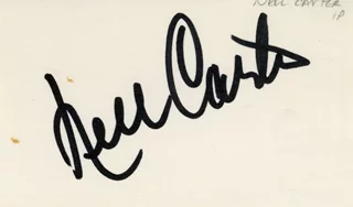 Nell Carter autograph