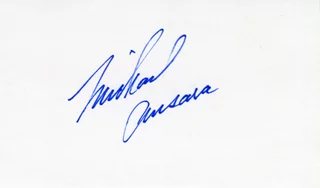 Michael Ansara autograph