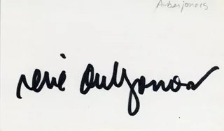 Rene Auberjonois autograph