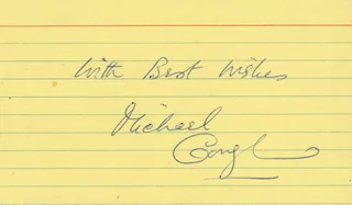 Michael Gough autograph