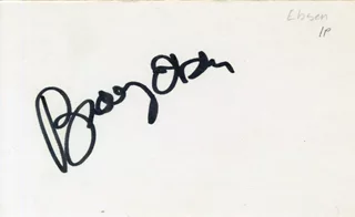 Buddy Ebsen autograph
