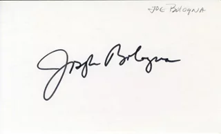 Joseph Bologna autograph