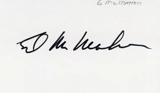 Ed McMahon autograph