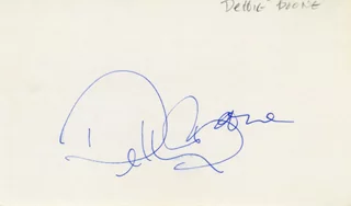 Debby Boone autograph