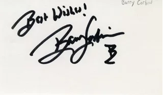 Barry Corbin autograph