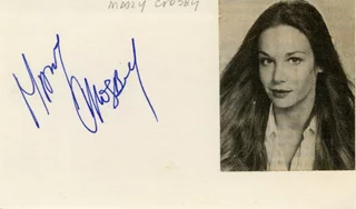 Mary Crosby autograph