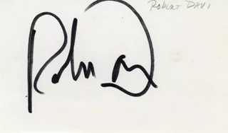 Robert Davi autograph