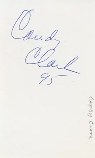 Candy Clark autograph